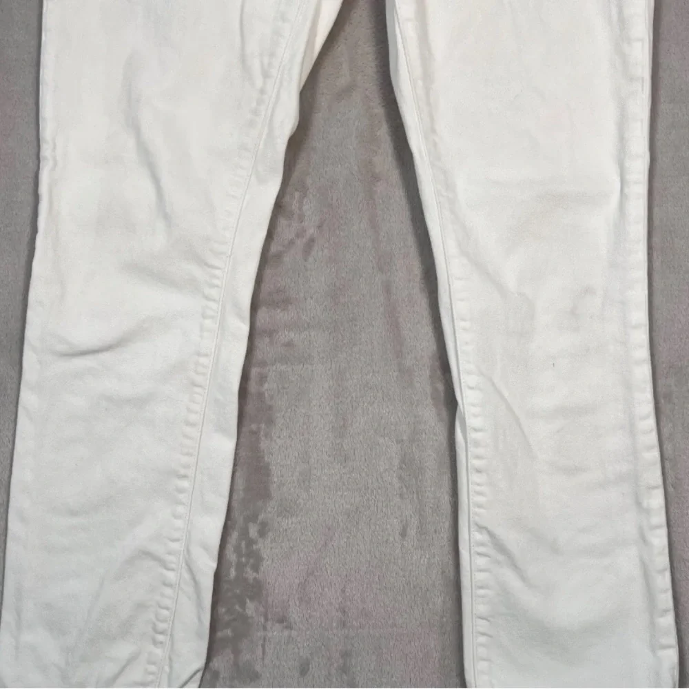 BANANA REPUBLIC WHITE SKINNY CROP DENIMS - Picture 10 of 15